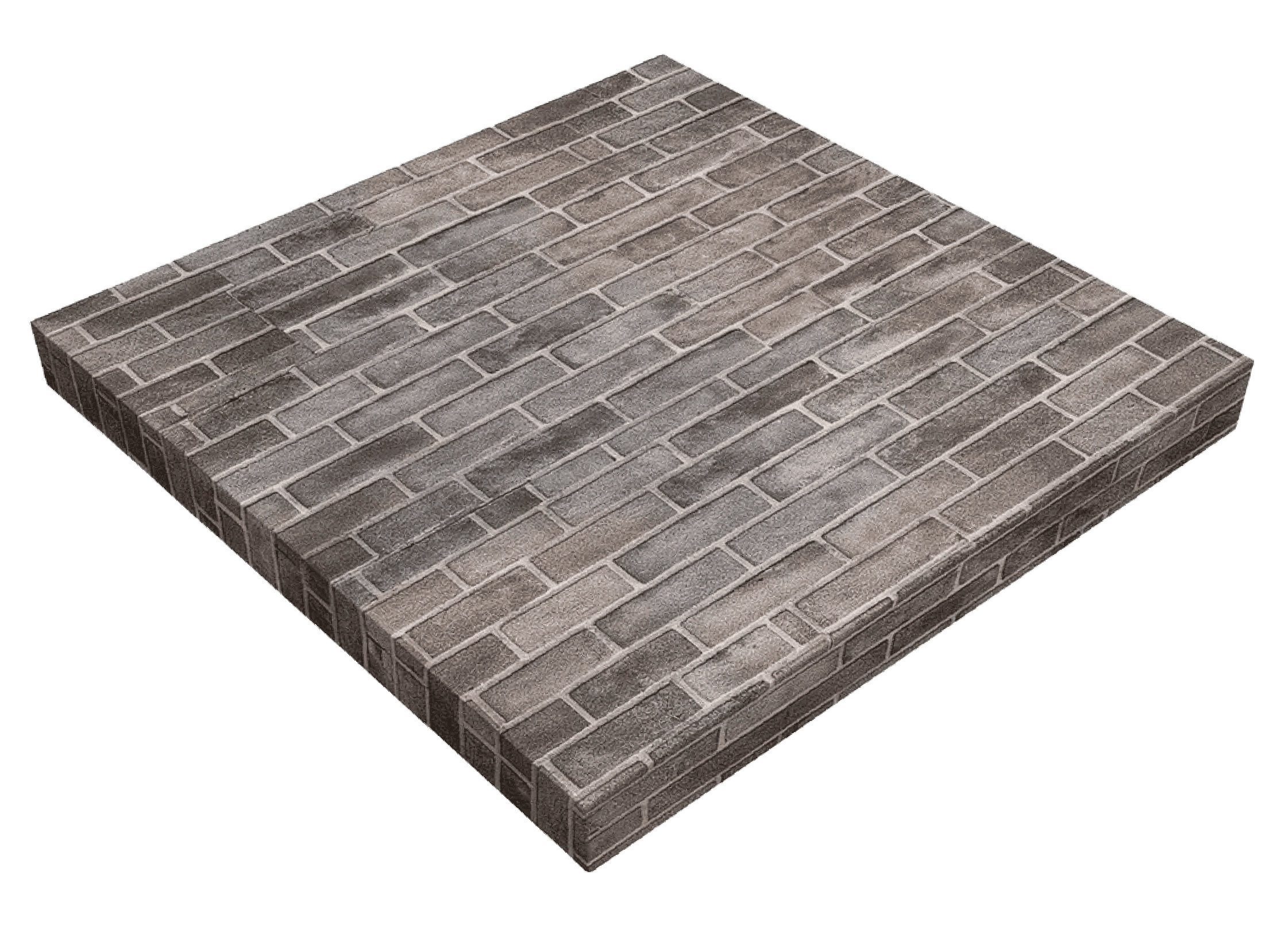 Placa tipo Ladrillo Gris (122 X 244 x 3mm)