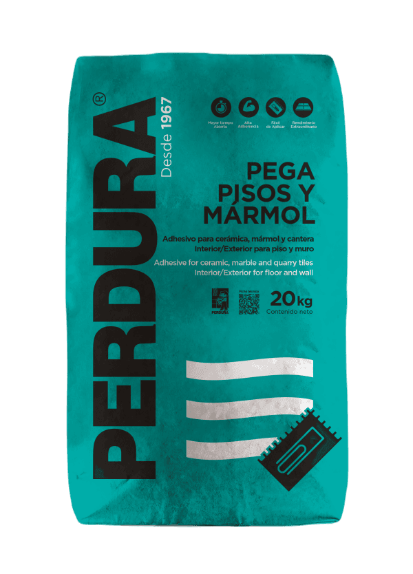 Pega Pisos y Mármol Gris Perdura