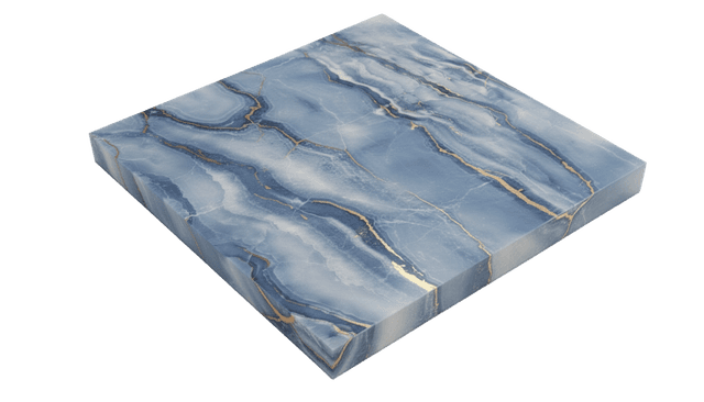 Placa decorativa Lapislázuli (122 X 244 x 3mm)