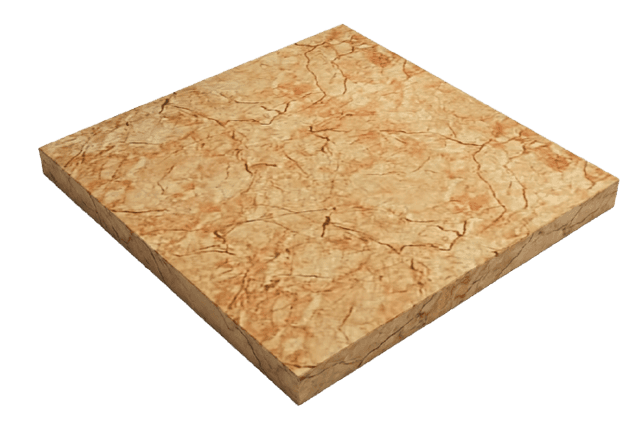 Placa tipo Mármol Crema Valencia (122 X 244 x 3mm)