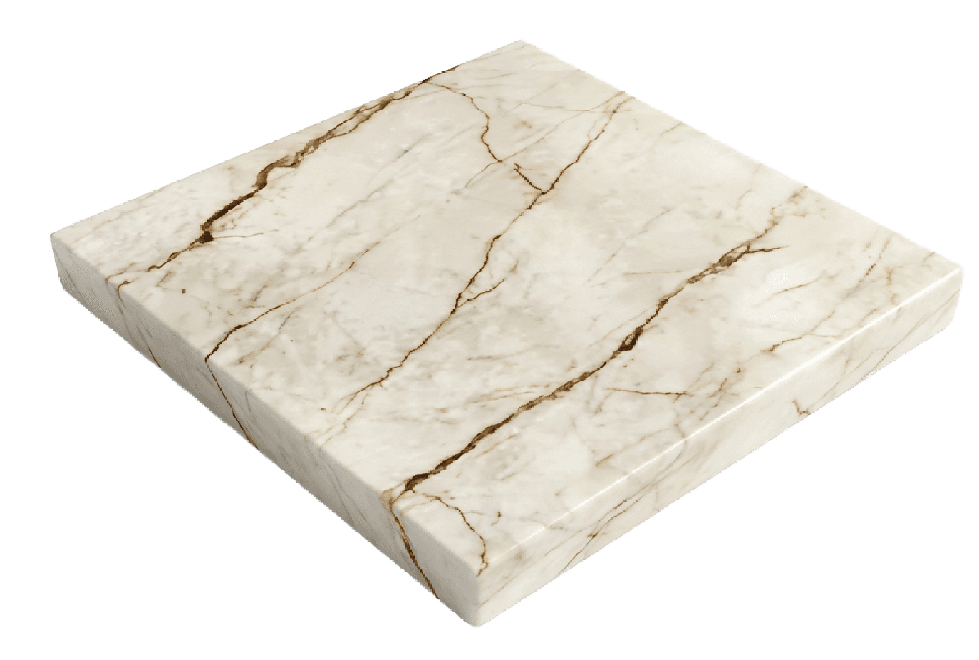 Placa tipo Mármol Crema (122 X 244 x 3mm)