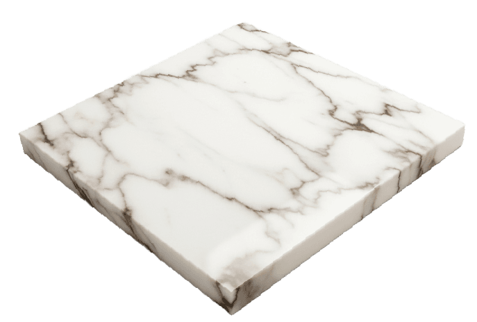 Placa tipo Mármol Blanco Ibiza (122 X 244 x 3mm)