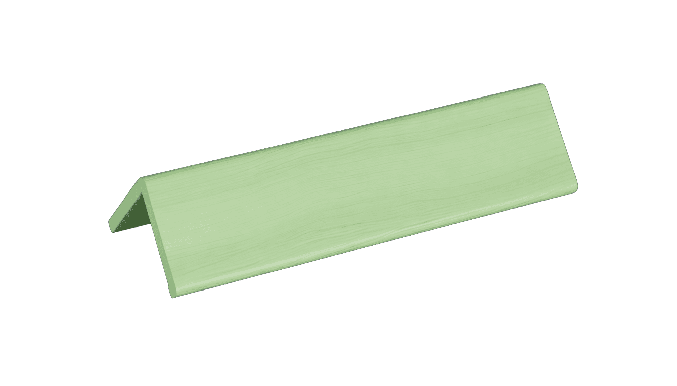 Esquinero Lambrín Interior Verde (2.90m)