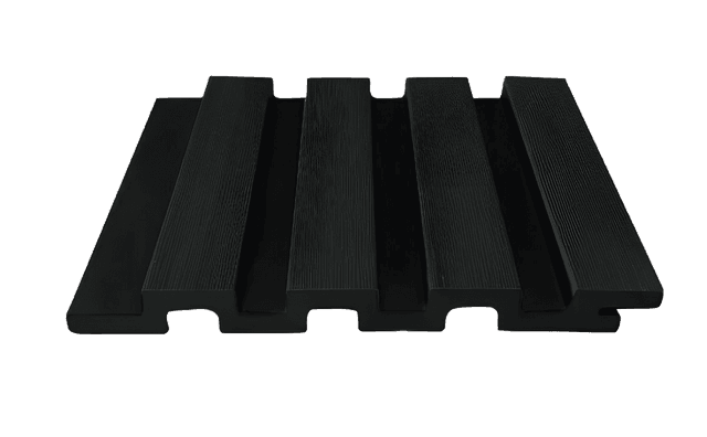 Lambrín Exterior Peralte Bajo Negro (17.7 x 290 x 1.3 cm)