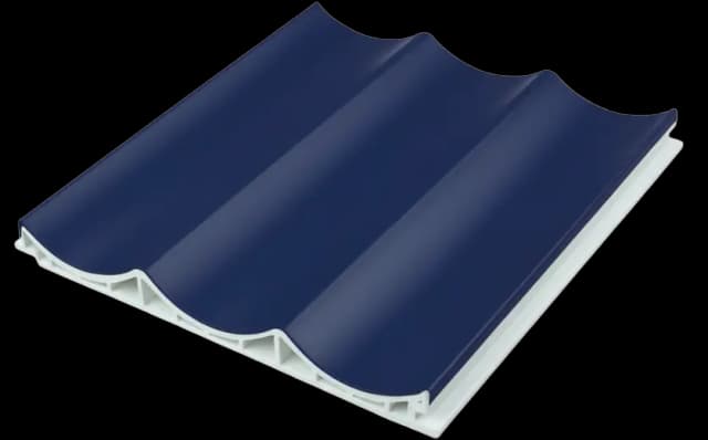 Lambrín Interior Wavy Azul Oxford 095 (22 x 295)