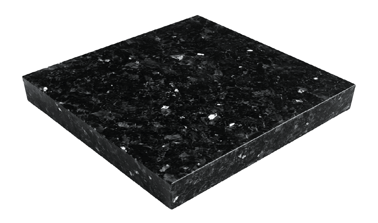 Granito Black Pearl Placa Baja 2 cm Pulido