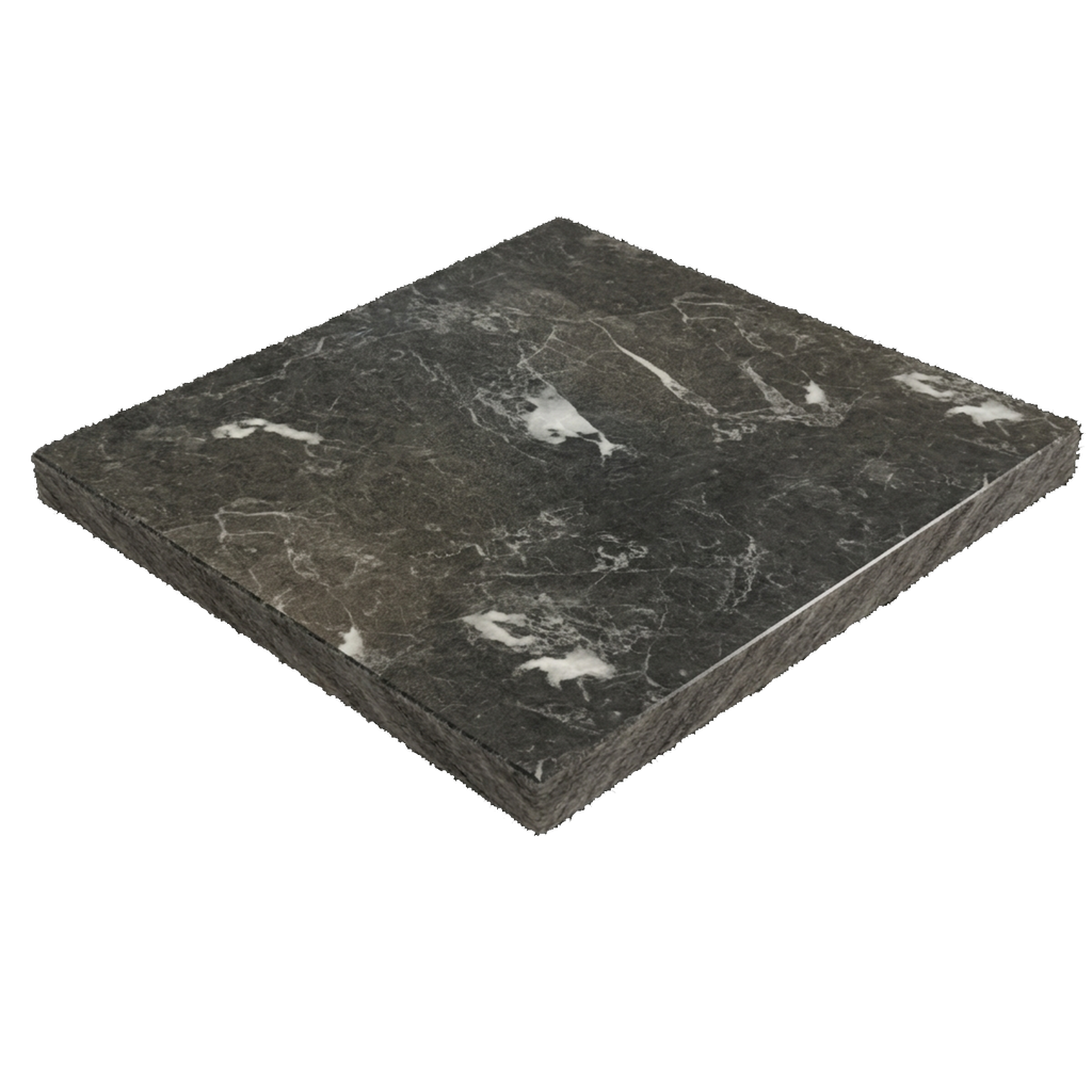 Placa decorativa SPC Black Marquina HC8877-1 (120 X 244 x 3mm)