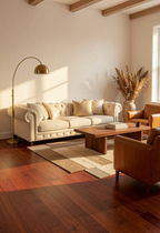 SPC Piso Cherry Wood  (18.4  X 122 X 5 mm) (10pzas)(2.2448 M2)