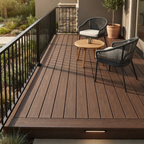 DECK WPC CX/C DUAL TEKA/ANTIQUE 2900X140X23MM  (CAJA 4PIEZAS)*