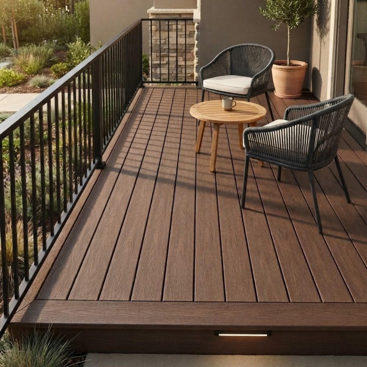 DECK WPC CX/C DUAL TEKA/ANTIQUE 2900X140X23MM  (CAJA 4PIEZAS)*