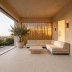 SPC Piso Limestone Sand (18.4  X 122 X 5 mm) (10pzas)(2.2448 M2)