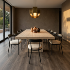 SPC Piso Nogal Americano (18.4  X 122 X 5 mm) (10pzas)(2.2448 M2)